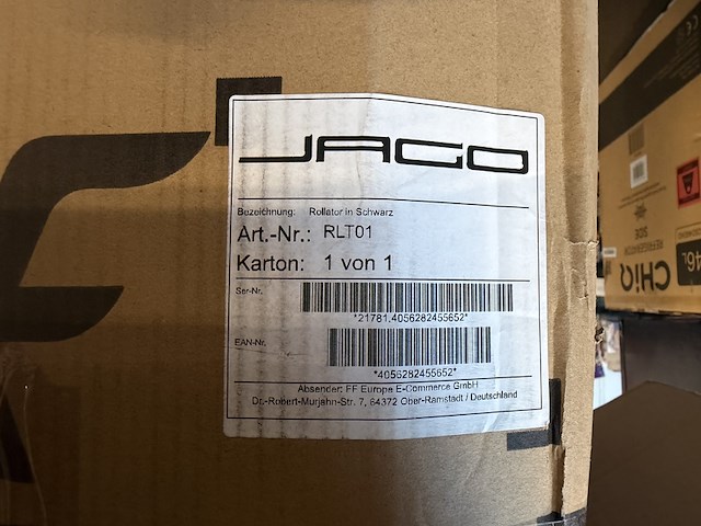 Rollator opvouwbaar lichtgewicht jago - afbeelding 3 van  3