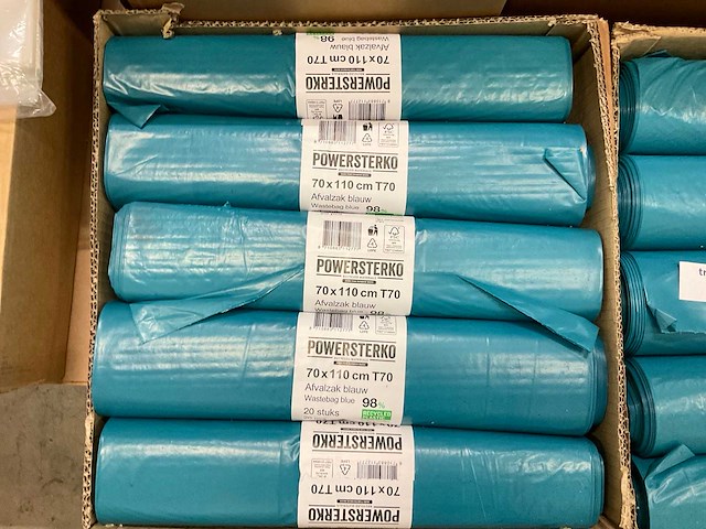 Rollen afvalzakken (120x) - afbeelding 1 van  4