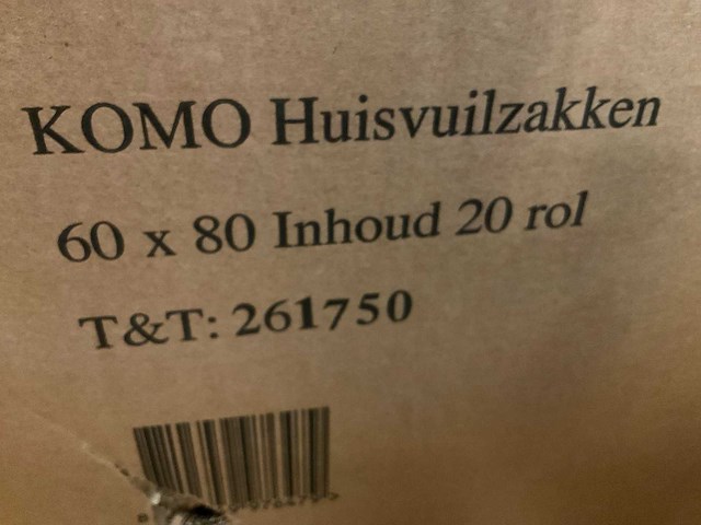 Rollen afvalzakken (120x) - afbeelding 3 van  4