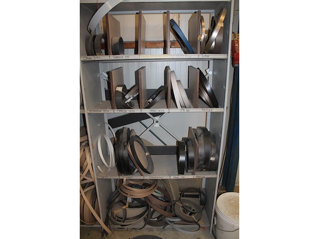 Rollen kantenband in diverse maten en uitvoeringen in, op en inclusief metalen magazijnkast. afmeting 303 ... - afbeelding 5 van  6