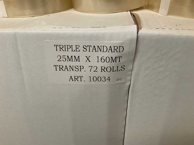 Rollen tape (576x) - afbeelding 1 van  1