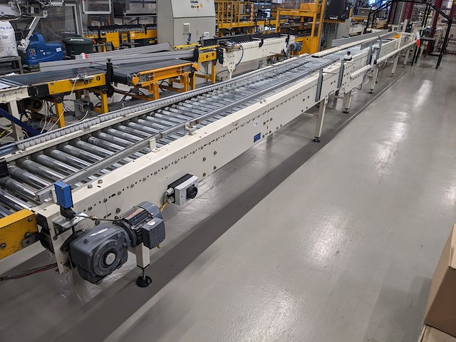 Rollenbaan, ammaraal beltech, geel / wit - afbeelding 4 van  9