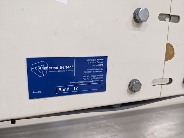 Rollenbaan, ammaraal beltech, geel / wit - afbeelding 5 van  9