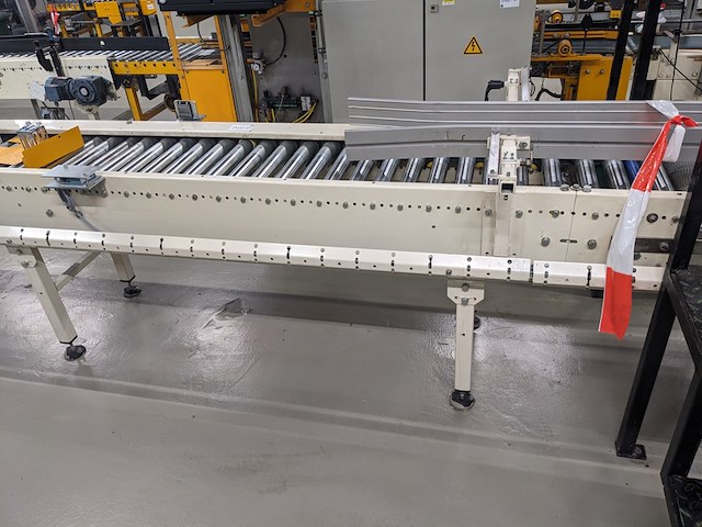 Rollenbaan, ammaraal beltech, geel / wit - afbeelding 7 van  9