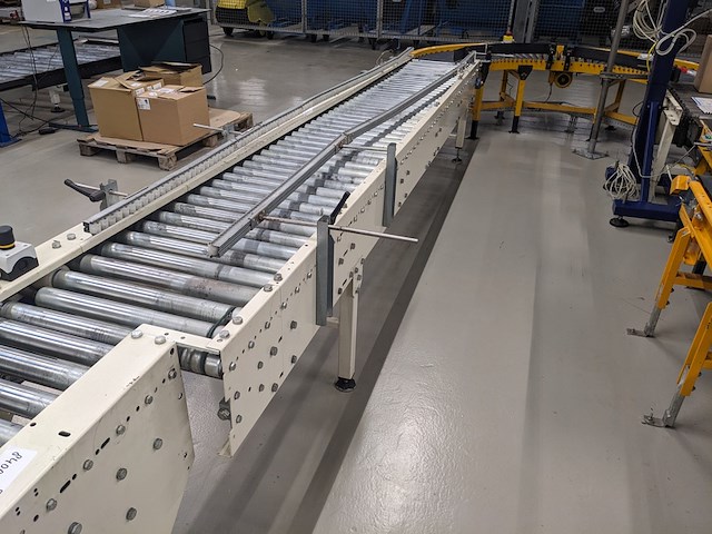 Rollenbaan, ammaraal beltech, geel / wit - afbeelding 9 van  9