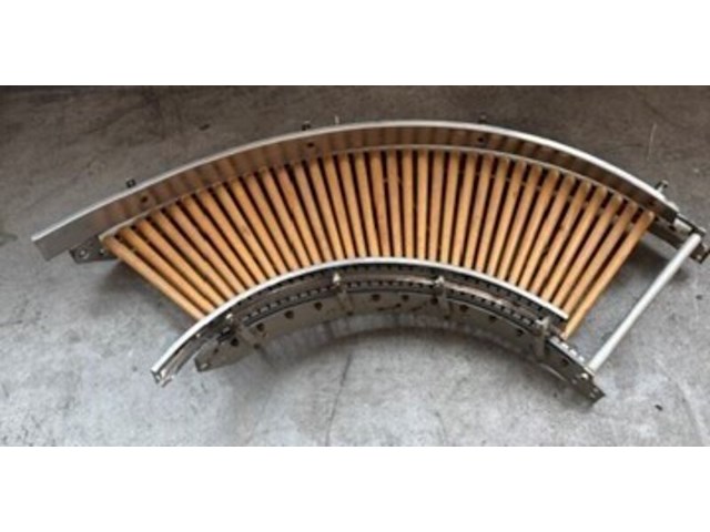 Rollenbaan bocht profishop, grijs, bouwjaar 2013 - afbeelding 2 van  2