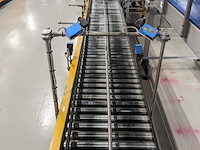 Rollenbaan met dozenverdeler, beerepoot, geel - afbeelding 8 van  12