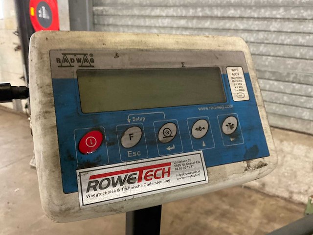 Rollenbaan met weegschaal - afbeelding 3 van  7