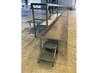 Rollenbaan met zijbanken | 16 mtr. - afbeelding 5 van  16