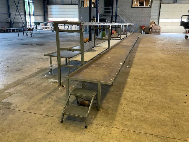 Rollenbaan met zijbanken | 16 mtr. - afbeelding 6 van  16