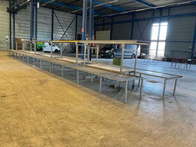 Rollenbaan met zijbanken | 16 mtr. - afbeelding 1 van  16