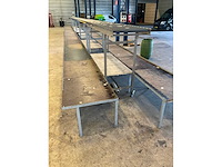 Rollenbaan met zijbanken | 16 mtr. - afbeelding 9 van  16