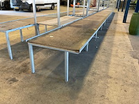 Rollenbaan met zijbanken | 16 mtr. - afbeelding 11 van  16