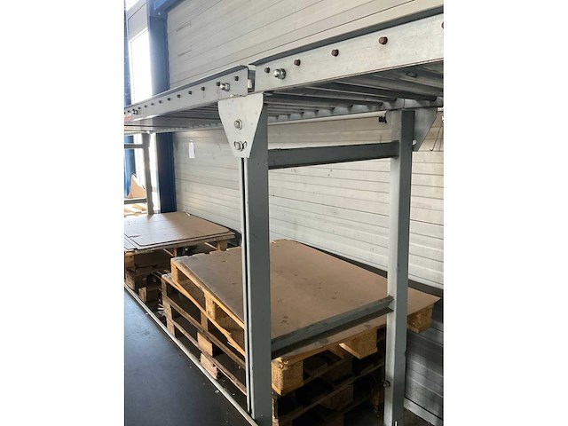 Rollenbaan met zijbanken | 23 mtr - afbeelding 2 van  10