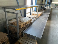 Rollenbaan met zijbanken | 23 mtr - afbeelding 1 van  10