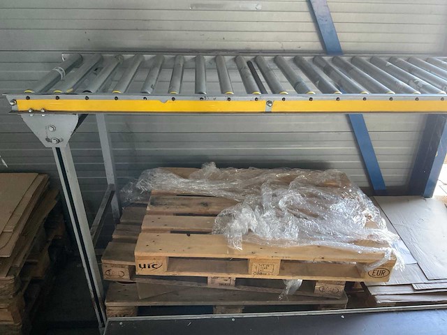 Rollenbaan met zijbanken | 23 mtr - afbeelding 3 van  10