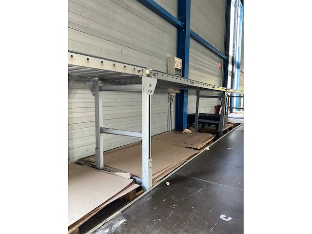 Rollenbaan met zijbanken | 23 mtr - afbeelding 5 van  10