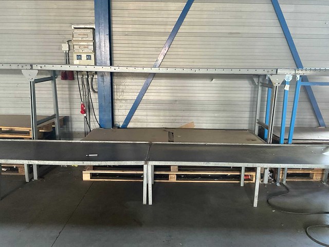 Rollenbaan met zijbanken | 23 mtr - afbeelding 7 van  10