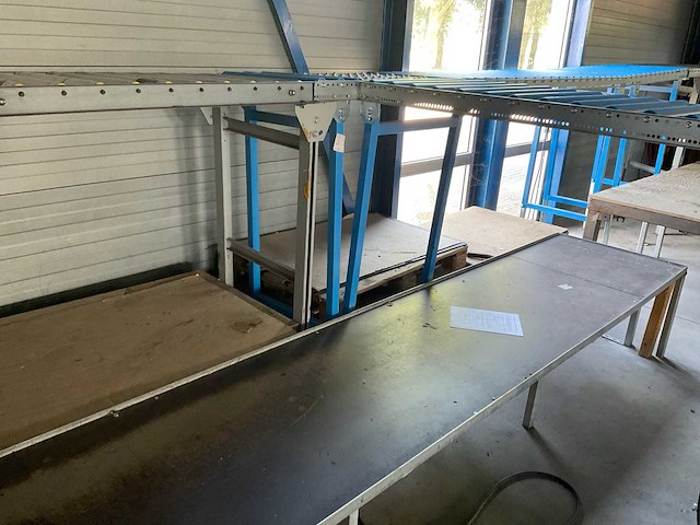 Rollenbaan met zijbanken | 23 mtr - afbeelding 8 van  10