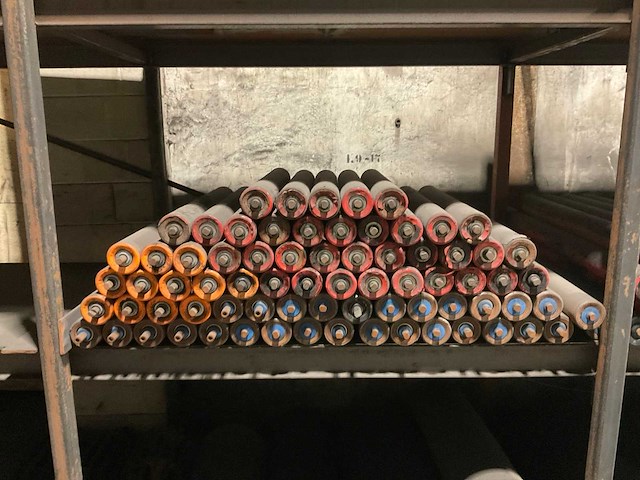 Rollenbaan onderdelen in stelling - afbeelding 17 van  22