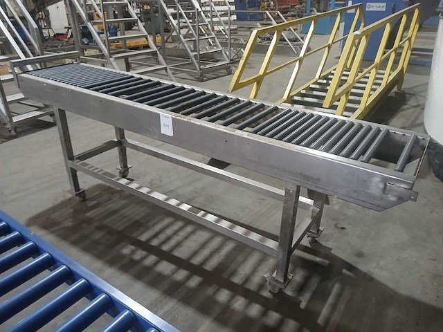Rollenbaan rvs - afbeelding 1 van  4