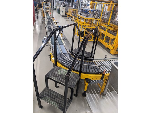 Rollenbaan/band divers, divers, geel / wit - afbeelding 1 van  13