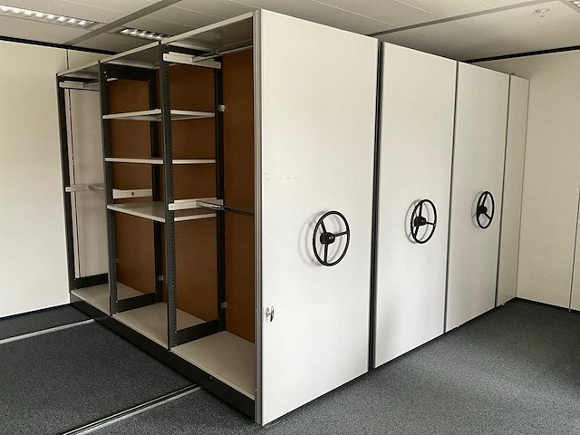 Rollend archiefstelling 460x310x236 cm - afbeelding 1 van  16