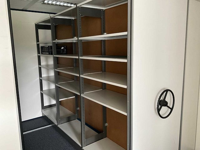 Rollend archiefstelling 460x310x236 cm - afbeelding 14 van  16