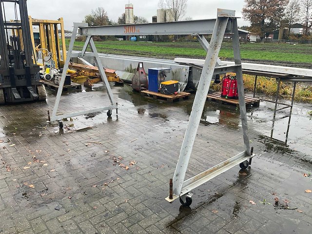 Rollend portaalkraan frame - afbeelding 1 van  5