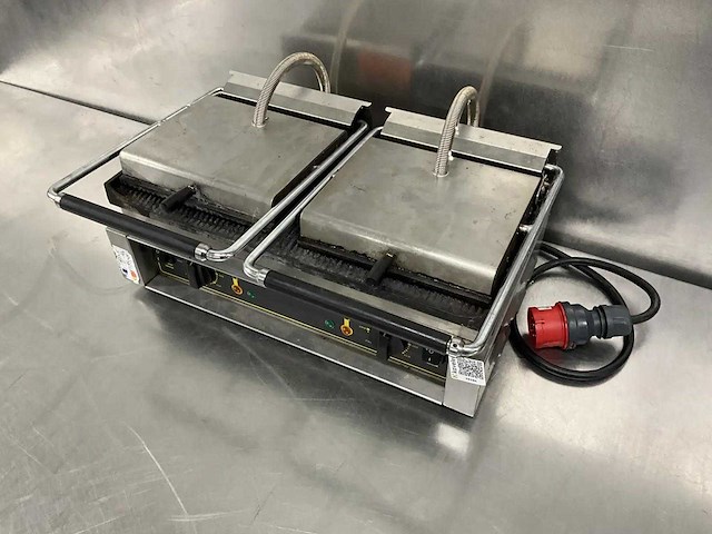 Roller grill - dubbele contactgrill - afbeelding 1 van  5