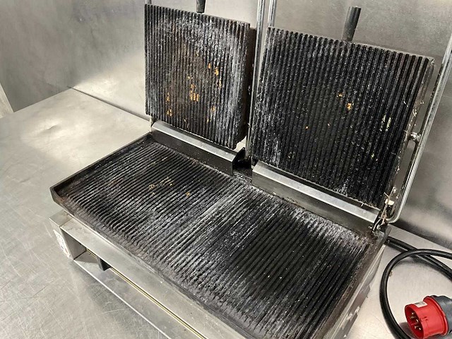 Roller grill - dubbele contactgrill - afbeelding 1 van  1