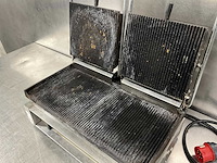Roller grill - dubbele contactgrill - afbeelding 1 van  1