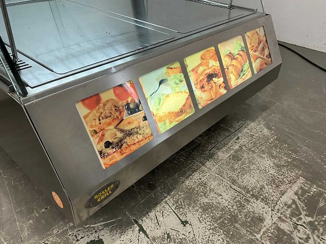 Roller grill - vvc 800/10 - warmhoudvitrine - afbeelding 4 van  7