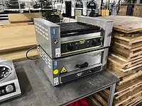Roller grill rg 9 / cb 20 b worstenwarmer en warmhoudlade - afbeelding 1 van  7