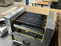Roller grill rg 9 / cb 20 b worstenwarmer en warmhoudlade - afbeelding 4 van  7