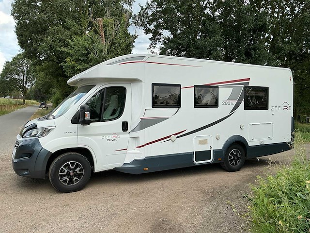 Roller team zefiro 282 tl fiat ducato camper - afbeelding 12 van  52