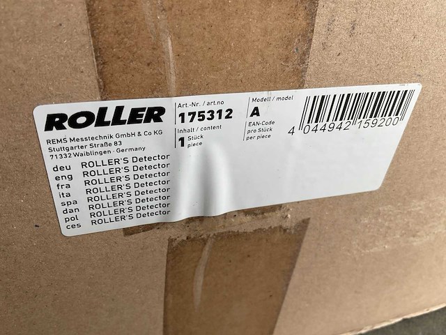 Roller’s detector detectieapparaat - afbeelding 8 van  8