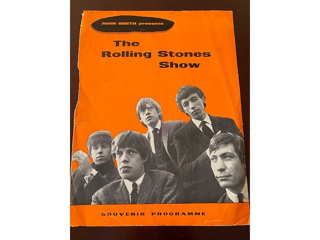 Rolling stones souvenir programme - gesigneerd - afbeelding 1 van  2