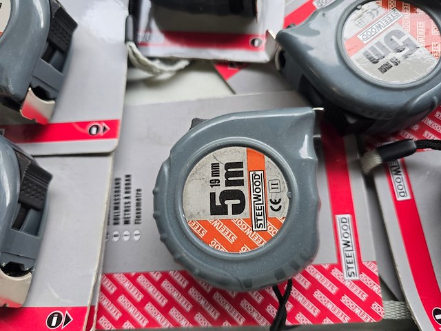 Rolmaten 5m steelwood, partij, grijs - afbeelding 2 van  5