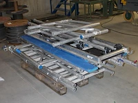 Rolsteiger asc gedemonteerd op pallet. met vier zijdelen, opzetstuk, schoren, diagonalen en loopplank - afbeelding 2 van  2