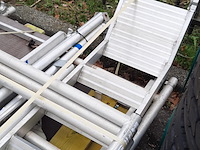 Rolsteiger in onderdelen en 2x metalen frame, o.a zarges - afbeelding 5 van  7