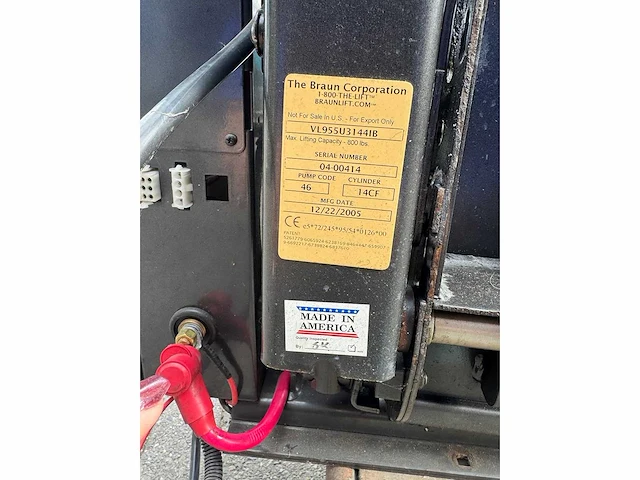 Rolstoel lift - 12volt - afbeelding 3 van  9