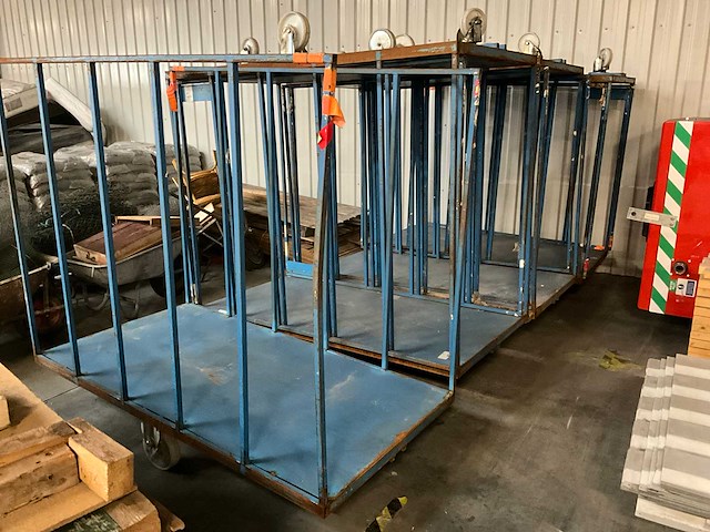 Roltransportkar (4x) - afbeelding 1 van  4