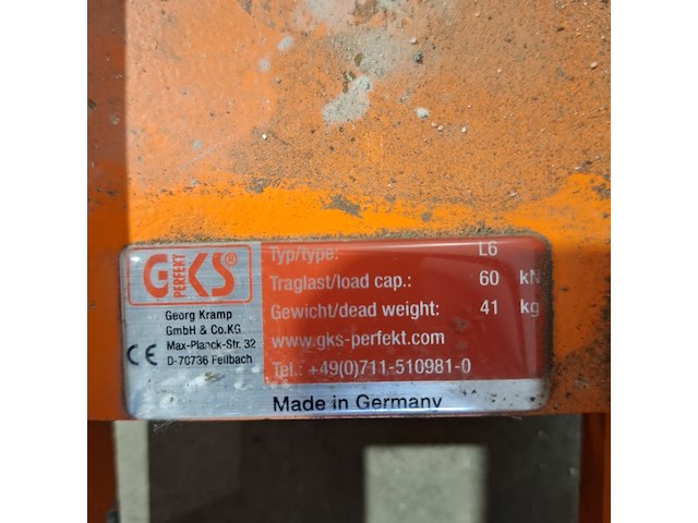 Rolwagenset 12t kunststofwiel gks perfekt, f6 / l6, bouwjaar 2021 - afbeelding 2 van  10