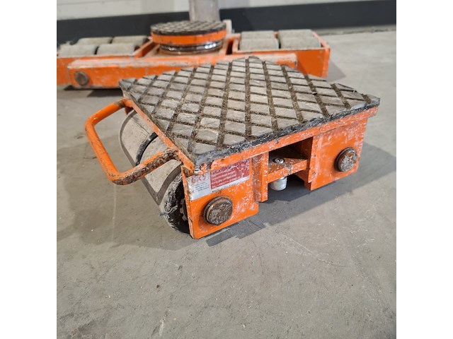 Rolwagenset 12t kunststofwiel gks perfekt, f6 / l6, bouwjaar 2021 - afbeelding 8 van  10