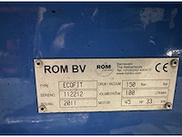 Rom ecofit rioolreinigingsmachine - afbeelding 2 van  7