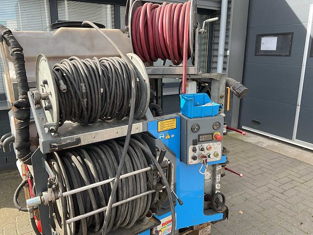Rom ecofit rioolreinigingsmachine - afbeelding 8 van  12
