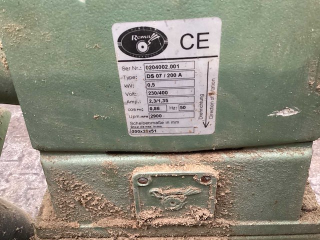 Roma ds 07/ w00 a slijpmachines op voet - afbeelding 8 van  10