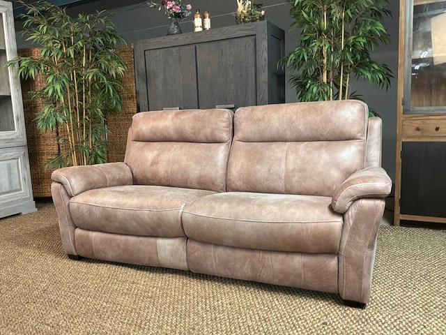 Roma electrisch leren bankstel - afbeelding 8 van  15