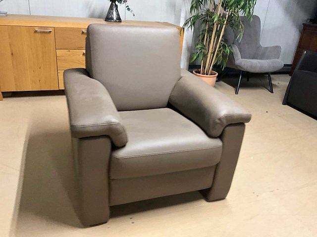 Roma lederen fauteuil - afbeelding 10 van  15